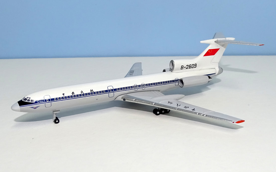 CAAC | Tupolev Tu-154M | B-2609 | YU ModeLs - YESTERDAY'S AIRLINES