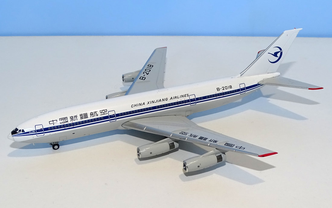 1/400 jc wings IL-86 中国新疆航空-
