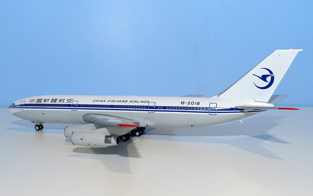 China Xinjiang Airlines | Ilyushin Il-86 | B-2018 | Yu ModeL / JC ...