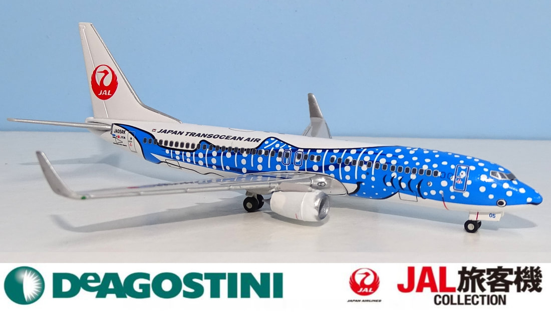 Mould Snapshot | Boeing 737-800 | De Agostini / JAL Collection -  YESTERDAY'S AIRLINES