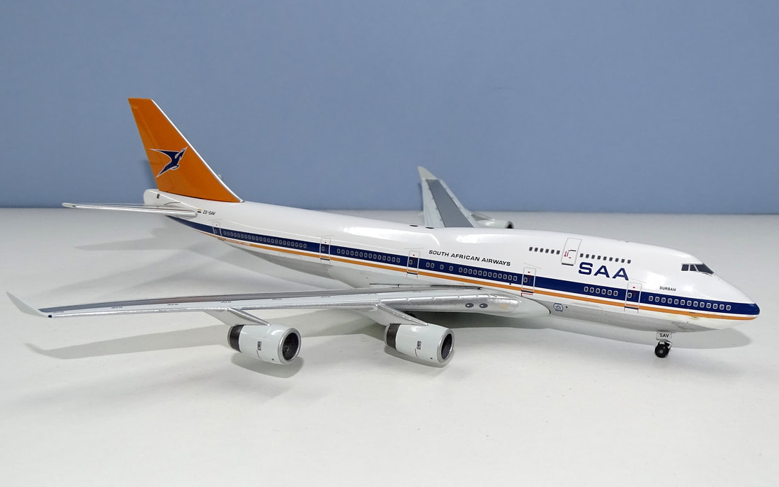 Boeing 747-400 Varig aircraft sticker 