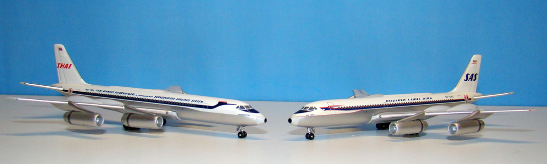 Witty 4990002 Convair CV-990A-30 SAS Scandinavian Airlines SE-DAZ in 1:400 scale 