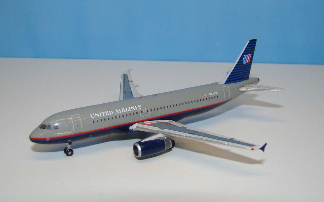 United Airlines A-320  1/600 Diecast Plane 