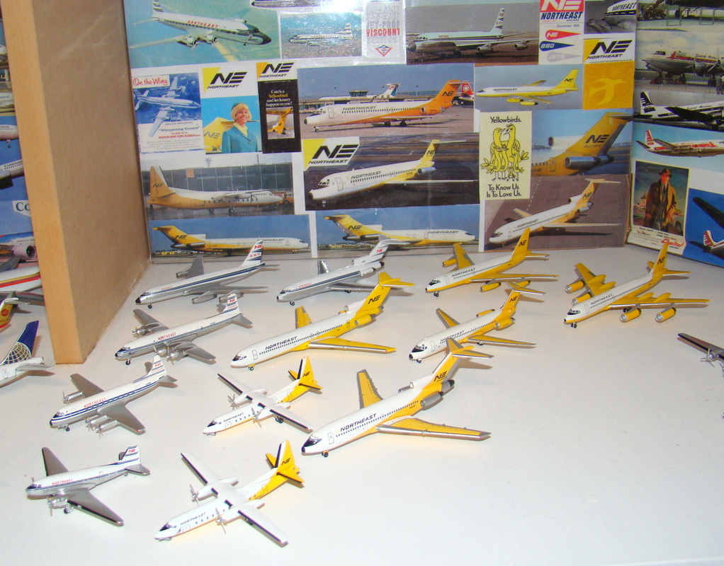 My Northeast Airlines 1 400 Scale Model Collection YESTERDAY S AIRLINES