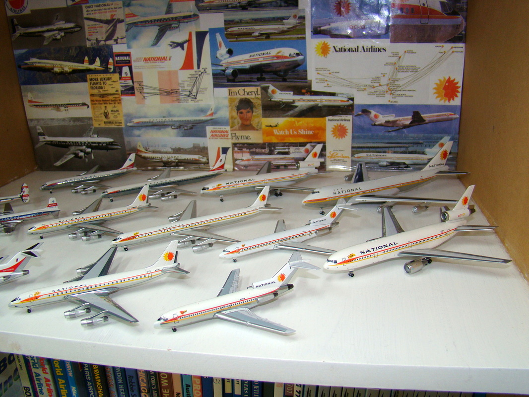 National Airlines Model Plane