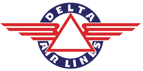 STICKER DELTA AIR LINES AIRLINES NEW ROUND LOGO DECAL 
