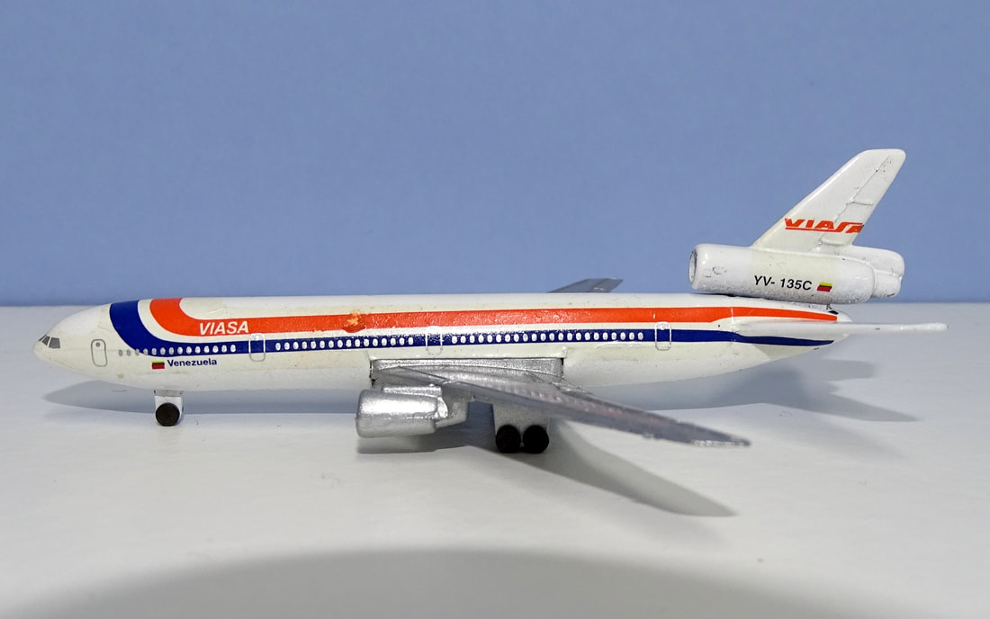 McDonnell Douglas DC-10 Schabak 1:600 Scale Moulds - YESTERDAY'S
