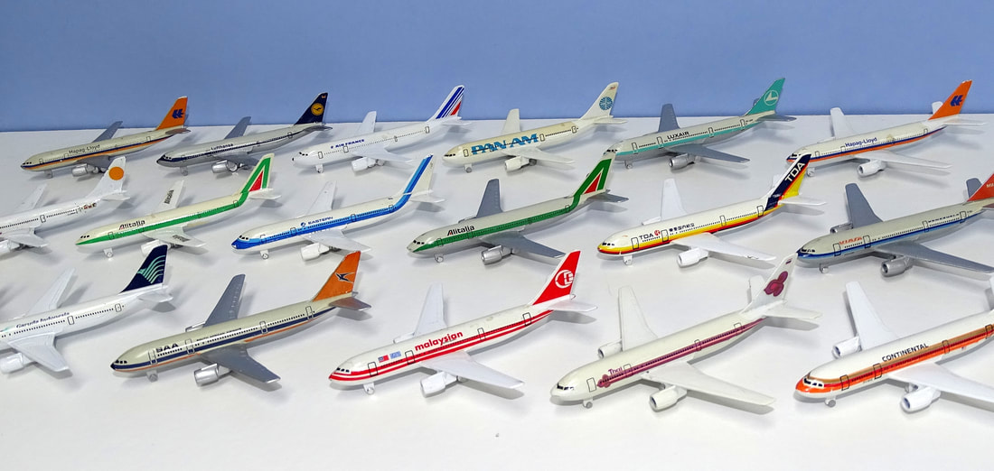 Lufthansa Airbus A300B Schabak Models 1:600 