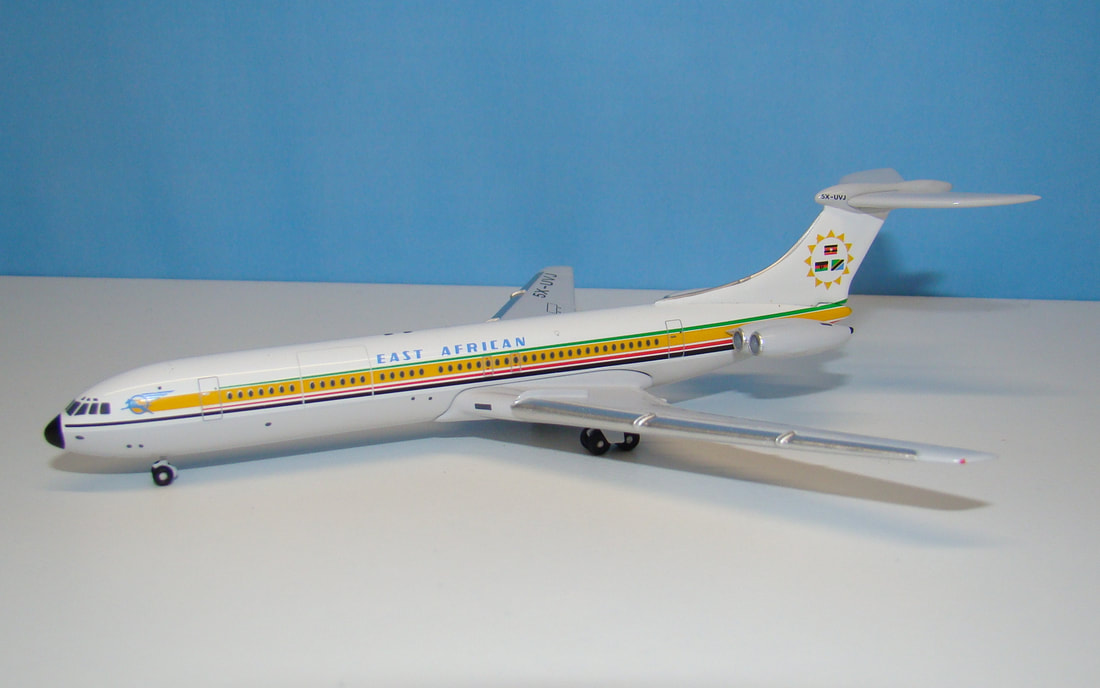 InFlight500 East African Airways 5H-MOG 1970 Vickers Super VC-10 1:500 Scale New 
