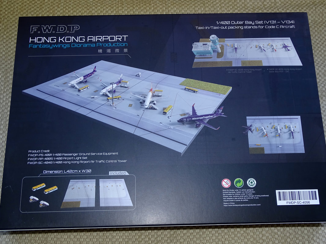 Passenger Ground Service Equipment Scale 1/400 Fantasywings FWDP-PS-4001