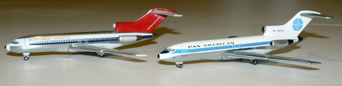 Boeing 727-100 1:400 Scale Mould Review - YESTERDAY'S AIRLINES
