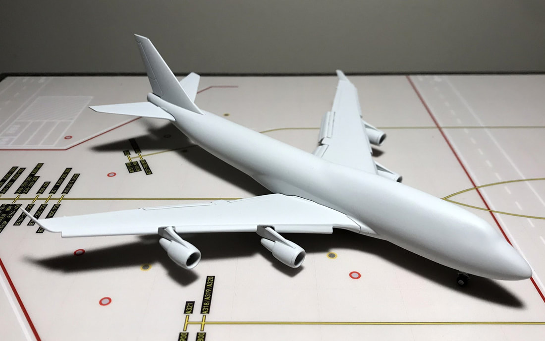 JC Wings New Boeing 747-400 Mould Sample - YESTERDAY'S AIRLINES