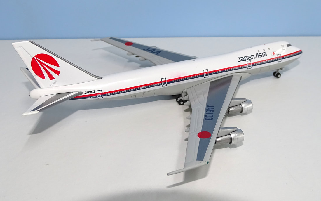 DeAgostini JAL Aircraft Collection #2 1/400 Boeing 747-100 for sale online 