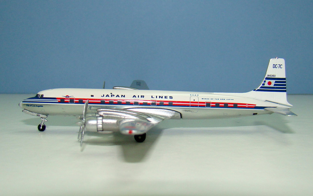 Douglas DC-7C 1:400 Scale Mould Review - YESTERDAY'S AIRLINES