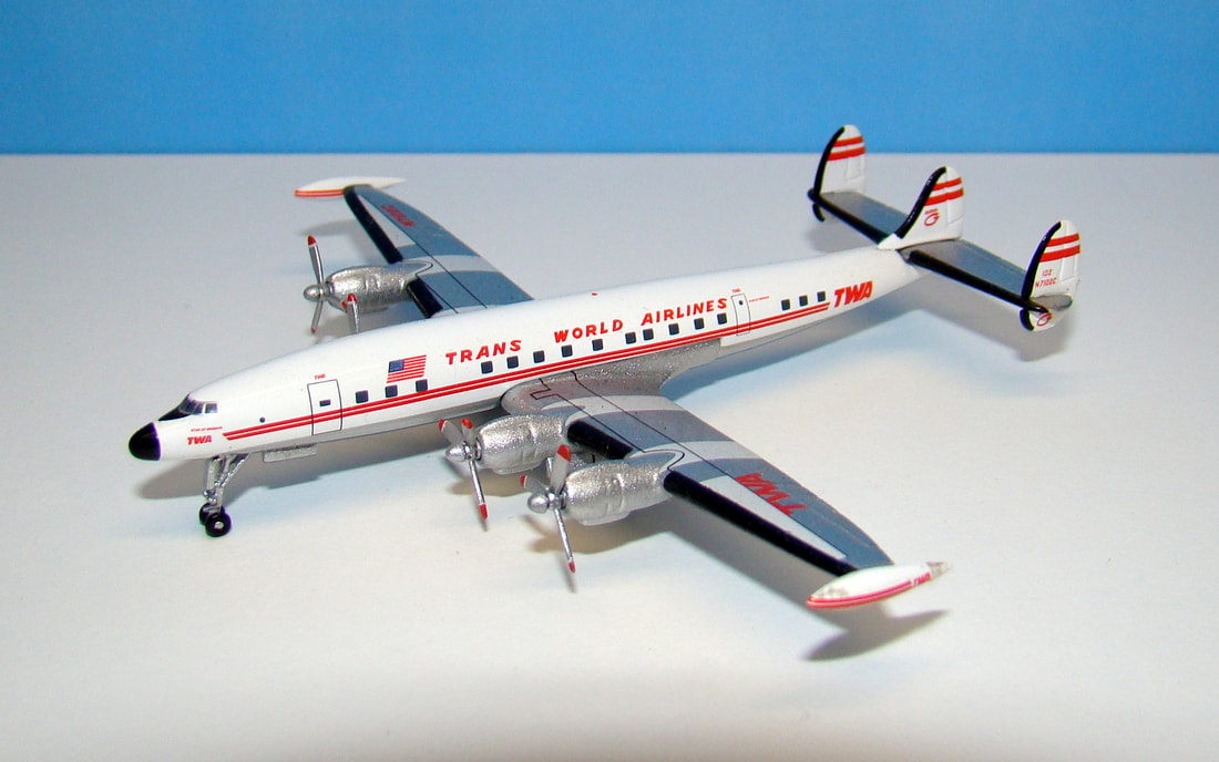 Lockheed L-1049 Super Constellation 1:400 Scale Mould Review