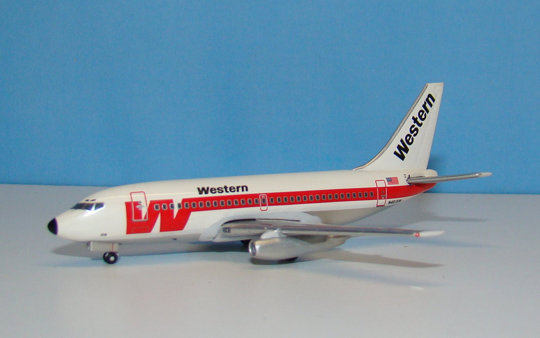 された】 70年代WesternAirlinesウエスタン航空ハワイ販促ビンテージ 